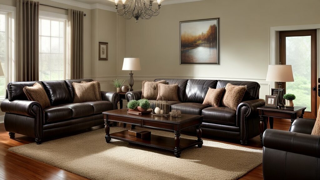 Brown furniture