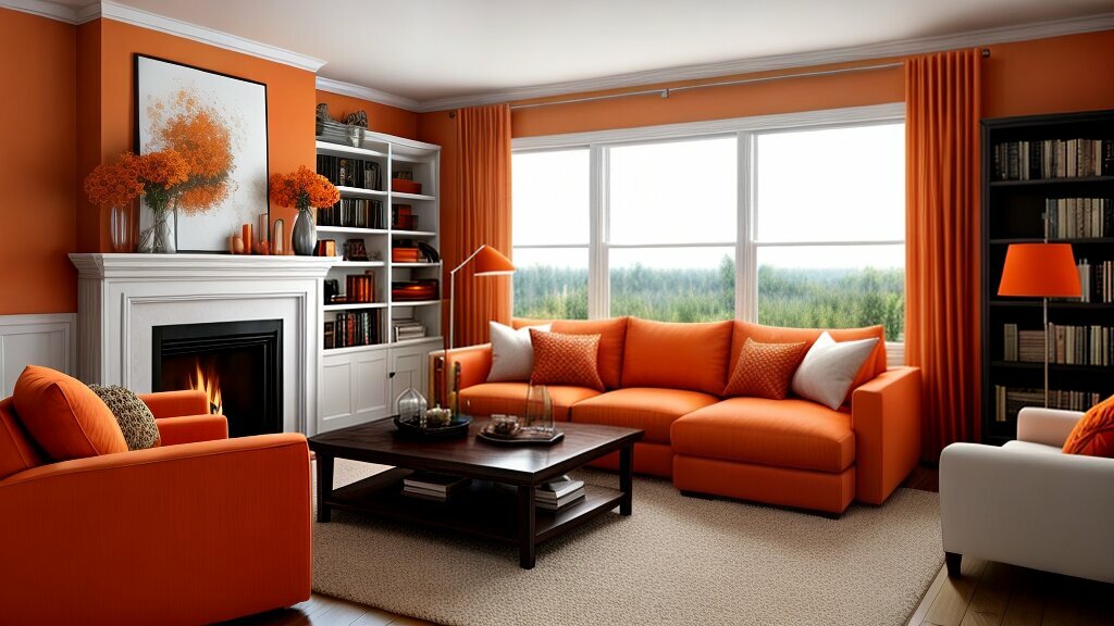 How The Colour Orange In Interior Design Can Make You Feel