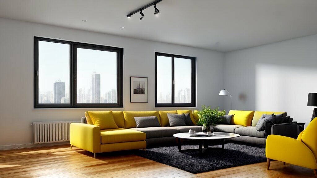 yellow chair in modern design yellow chair in modern design