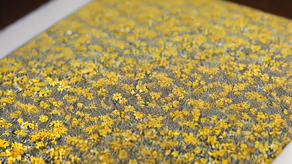 yellow floral pattern in vintage design yellow floral pattern in vintage design