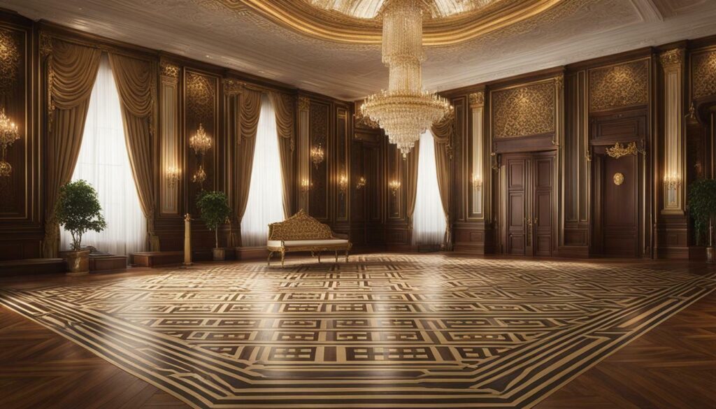 Parquet Flooring in Palaces