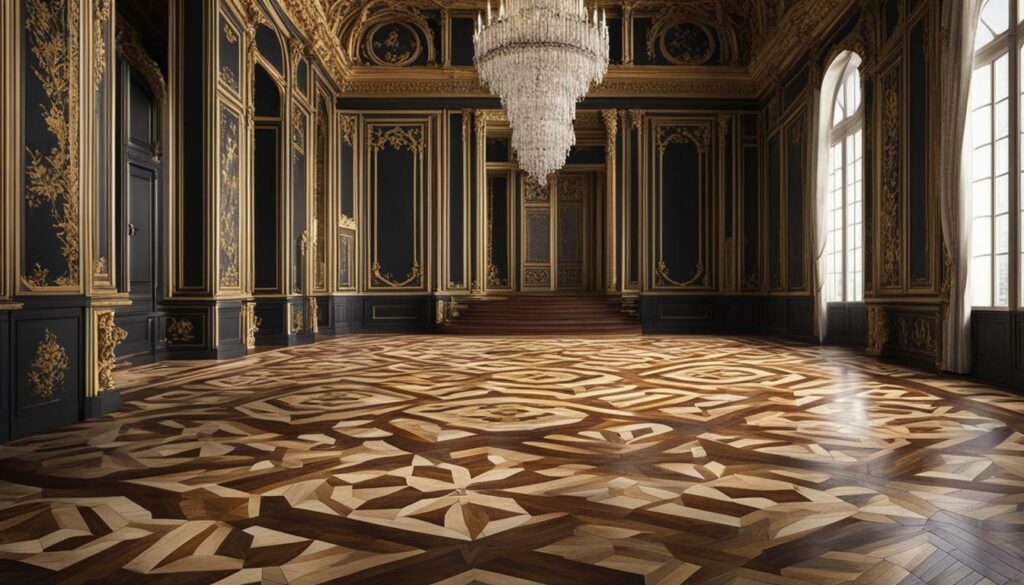 Parquet Flooring in the Palace of Versailles