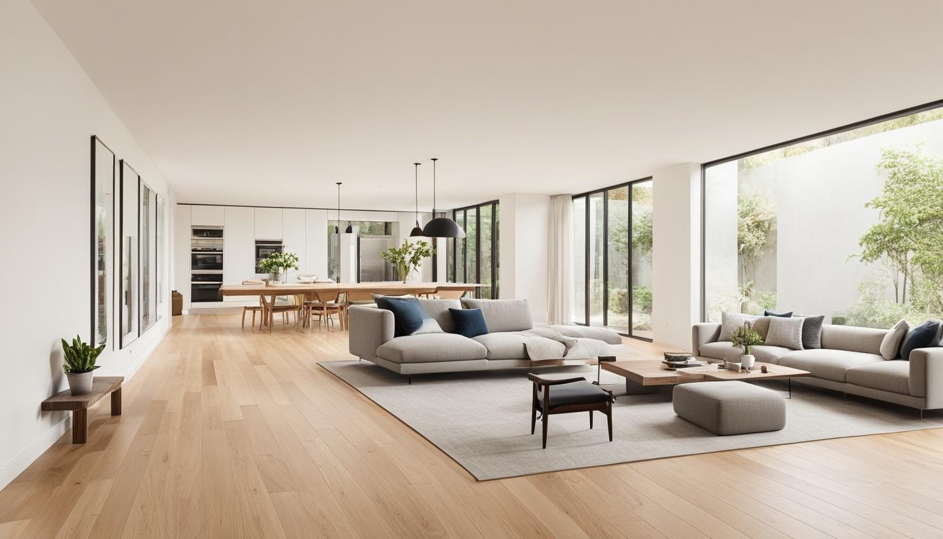 Wood Floors in Sunken Living Rooms: A Timeless Trend