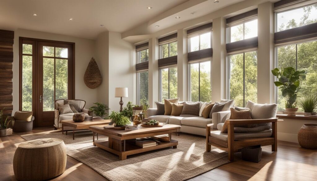Home with Wooden Floors