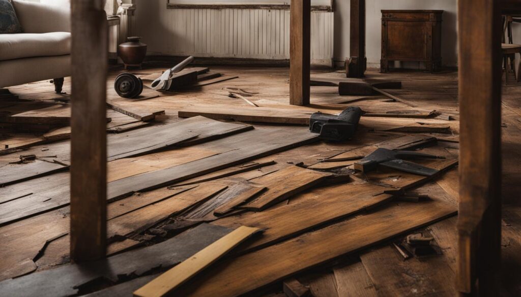 Rescuing Wooden Floors from Neglect