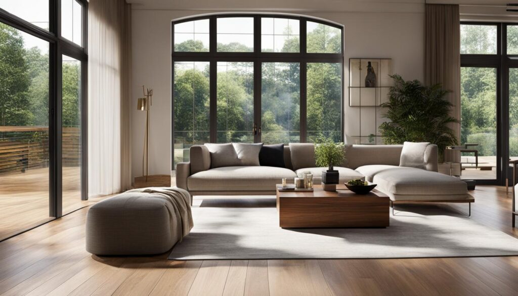 Sleek Wood Floors in Contemporary Homes