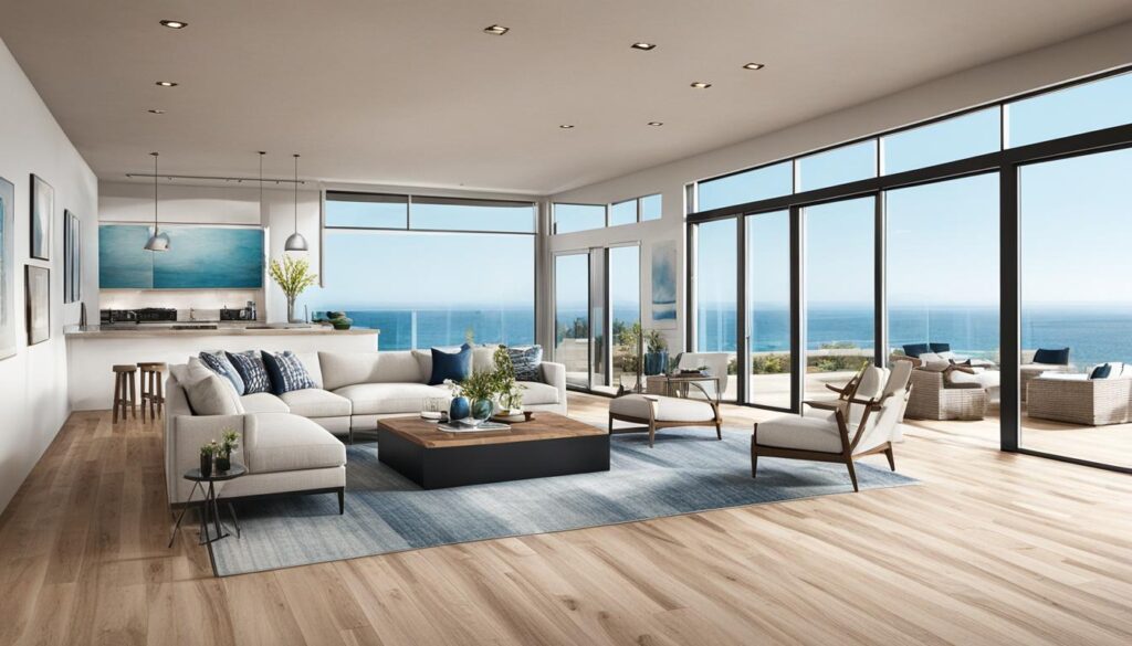 beach house flooring