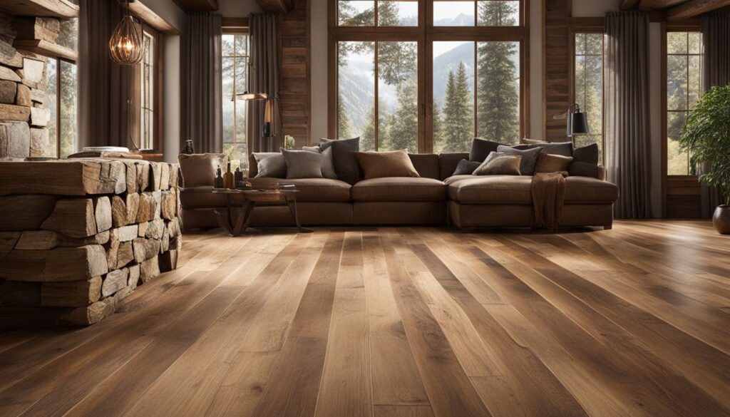 durable wood flooring for mountain chalets