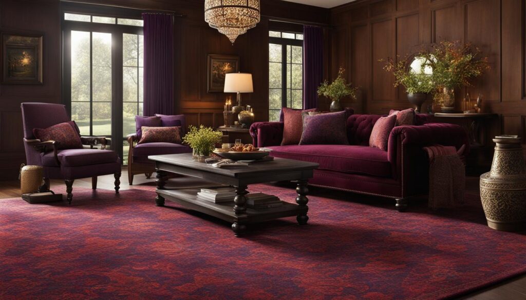 jewel tones carpet