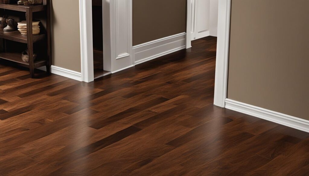 optimal direction for wood floors
