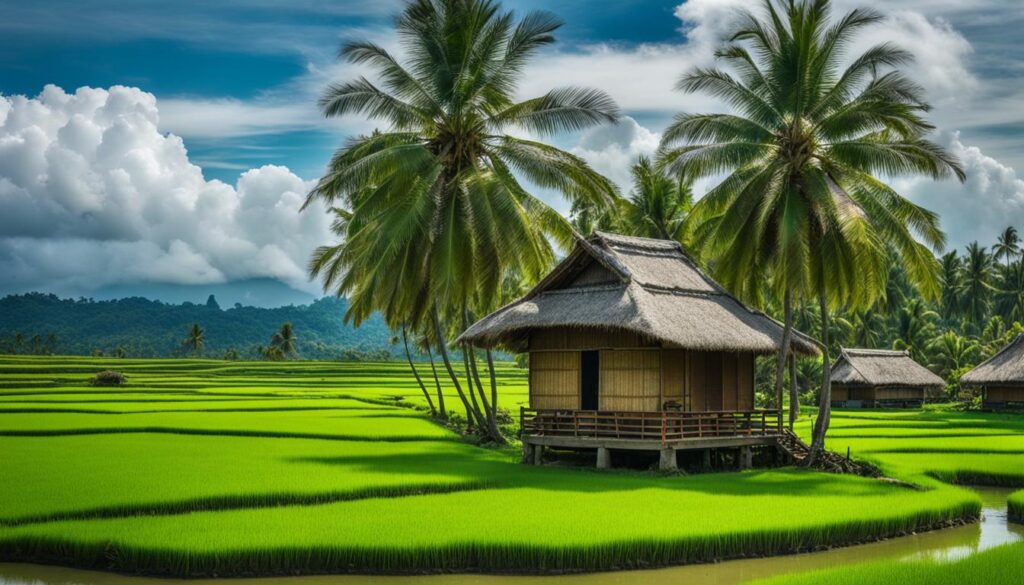 rice field views