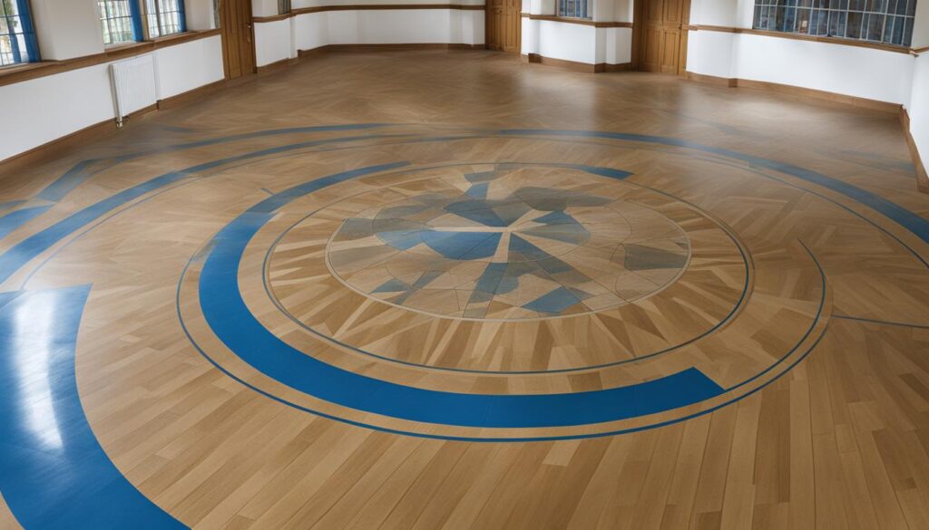 school floor sanding coverage