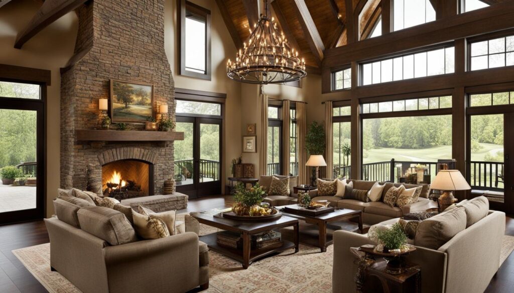 styling vaulted ceilings