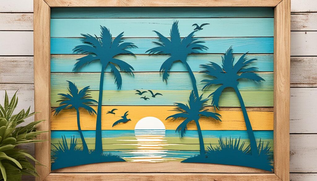 Coastal wall art