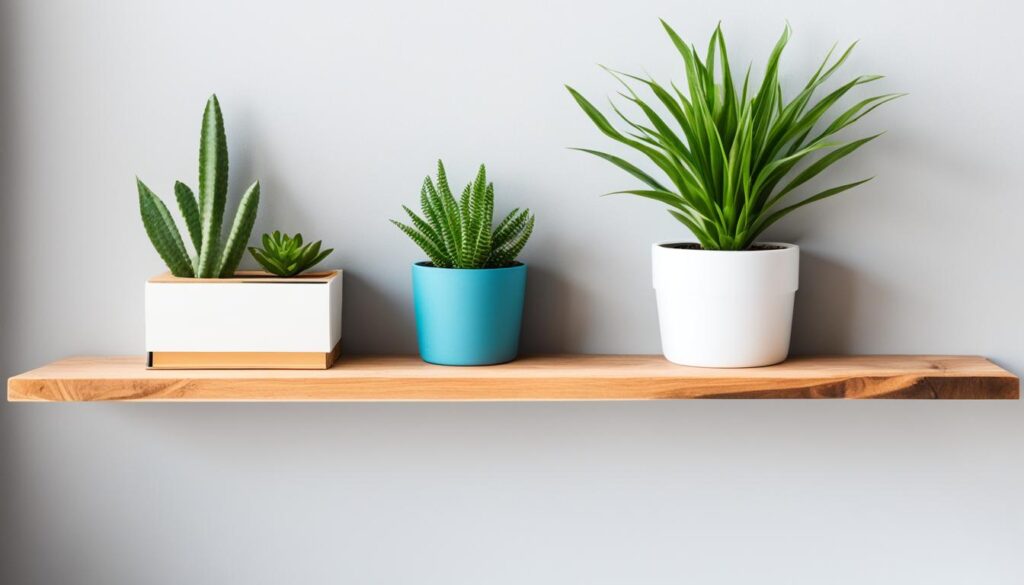 DIY wall shelf
