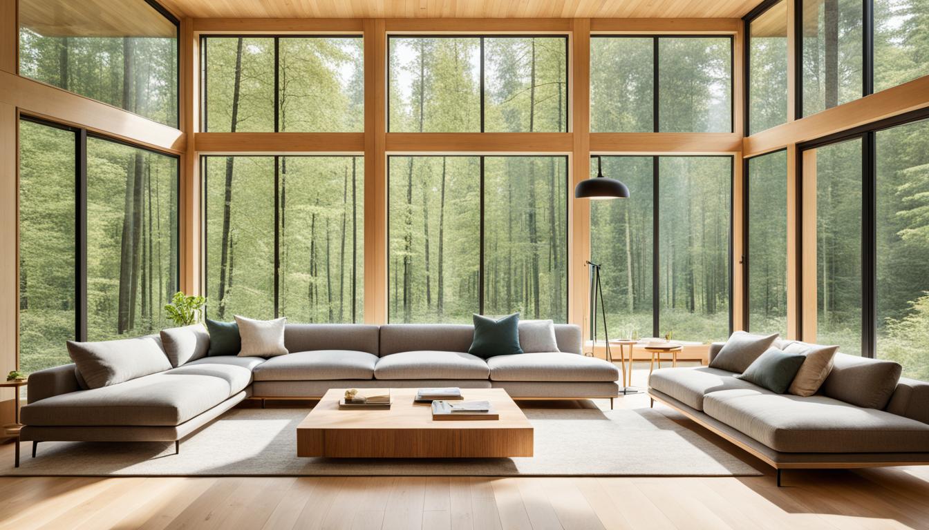 Thumbnail for High Rise Apartment Wood Decor With Eco Friendly Wood Textures