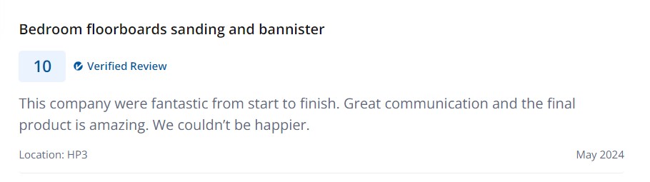 Hemel Hempstead floor sanding