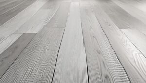 What Shades of Silver Enhances a Wooden Floor With a Light Tone