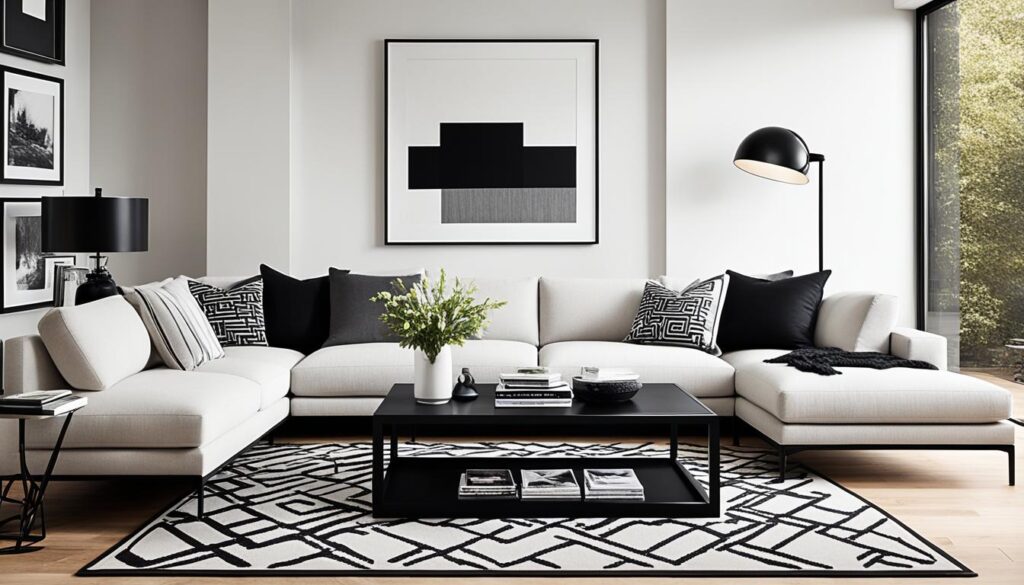 incorporating black accents