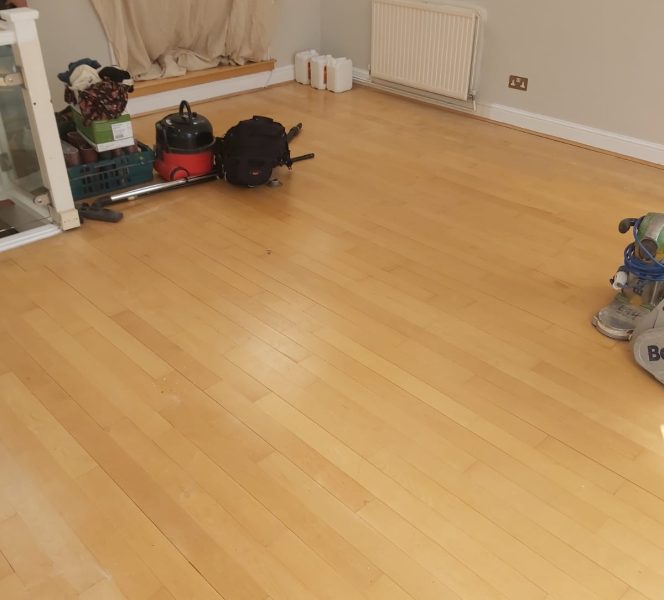 Chelsea London Floor Sanding Before