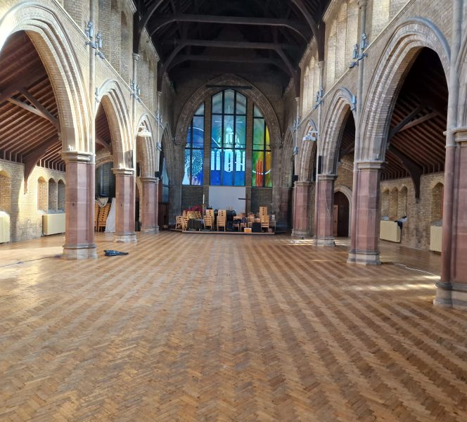 Church London Floor Sanding SW2 before