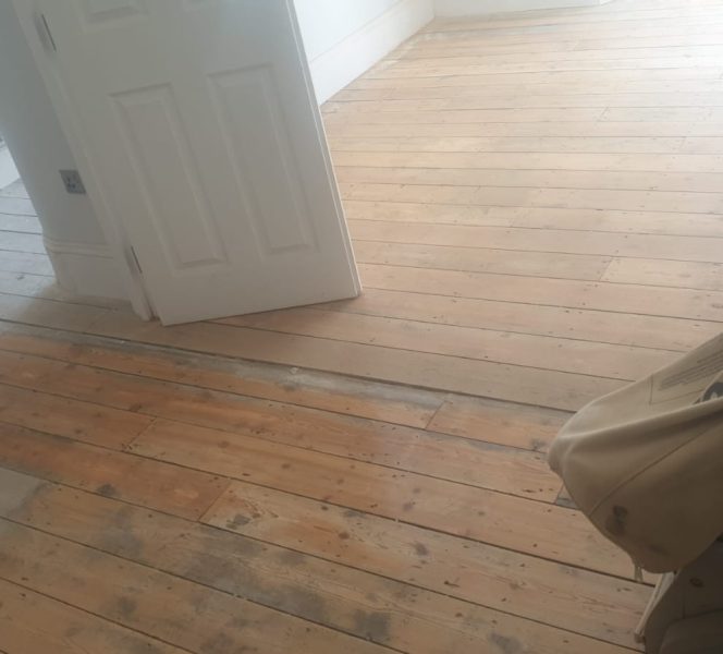 Dalston London Floor Sanding N16 before 1