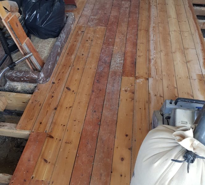Dalston London Floor Sanding N16 before 9
