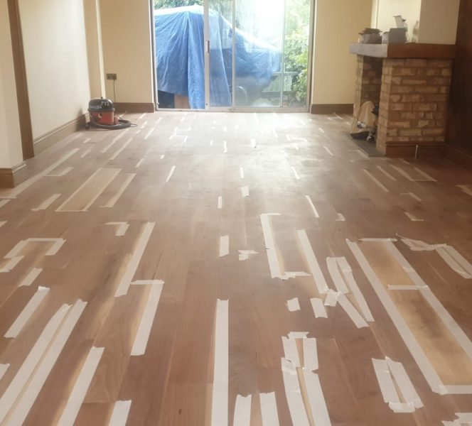 London Floor Sanding W12 before