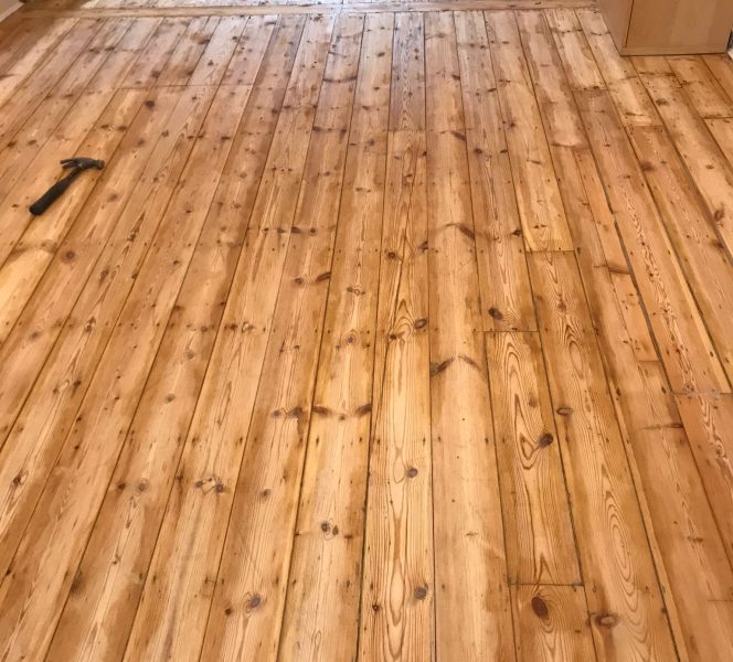 Restoring Wooden Floorboards NW8 During